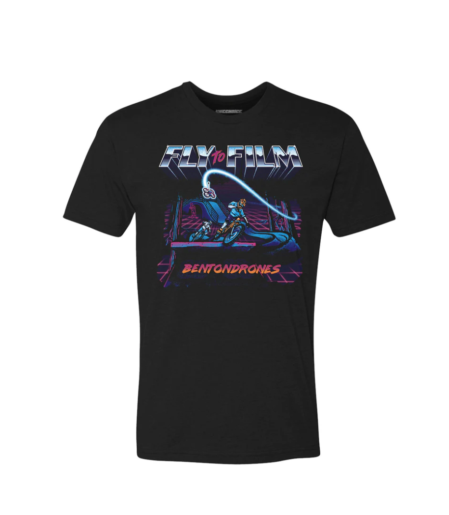 Fly to Film T-shirt - Collab with Linechoice